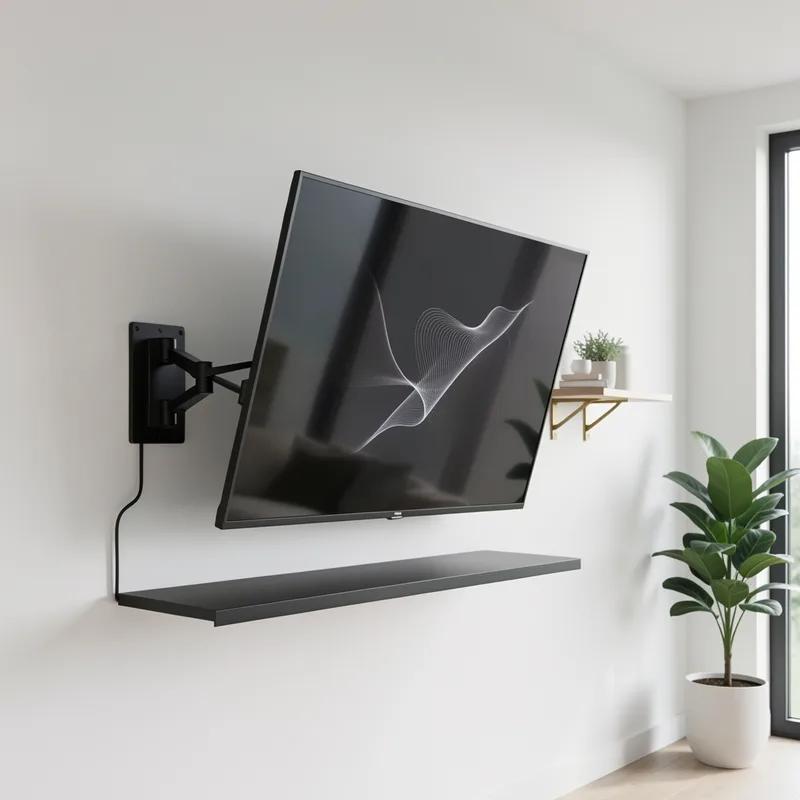 Bras télévision mural : modèles, fixation et budget pour 2026