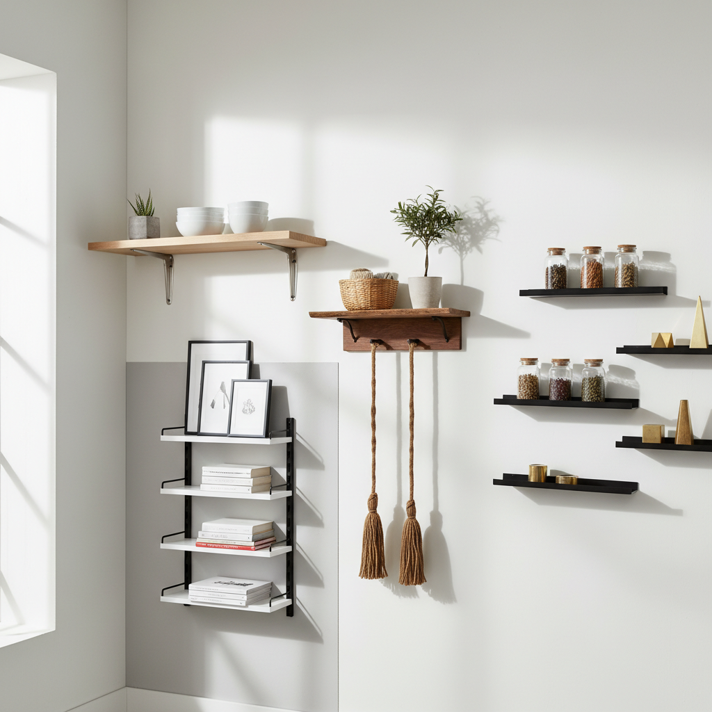 Comment choisir les bons supports muraux pour vos étagères
