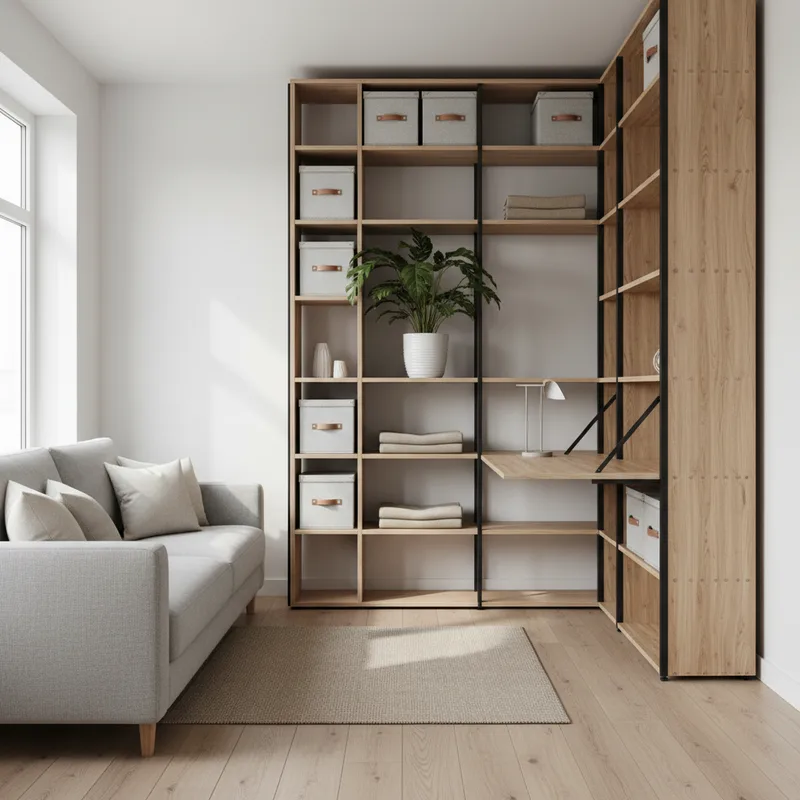 Optimiser l'espace d'un petit appartement avec des supports intelligents