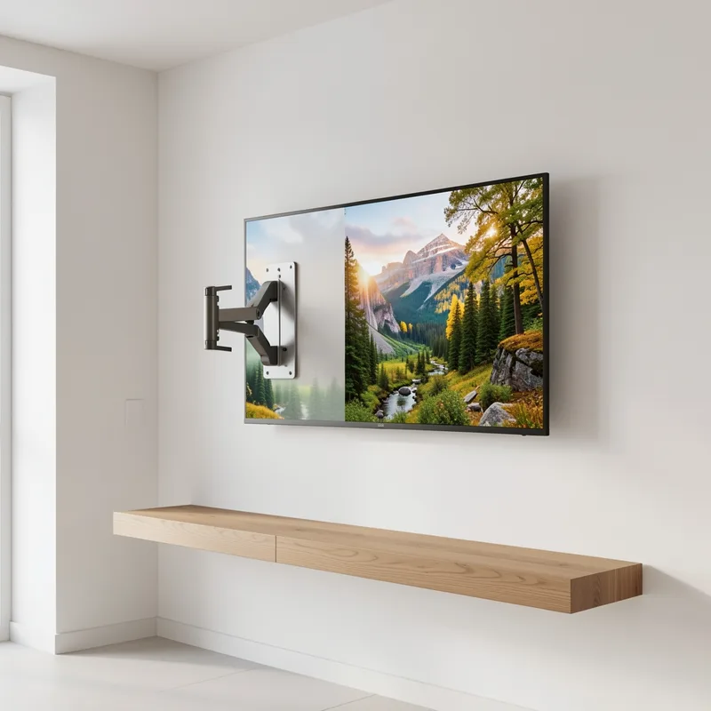 Support mural pour TV 55 pouces : guide complet 2026