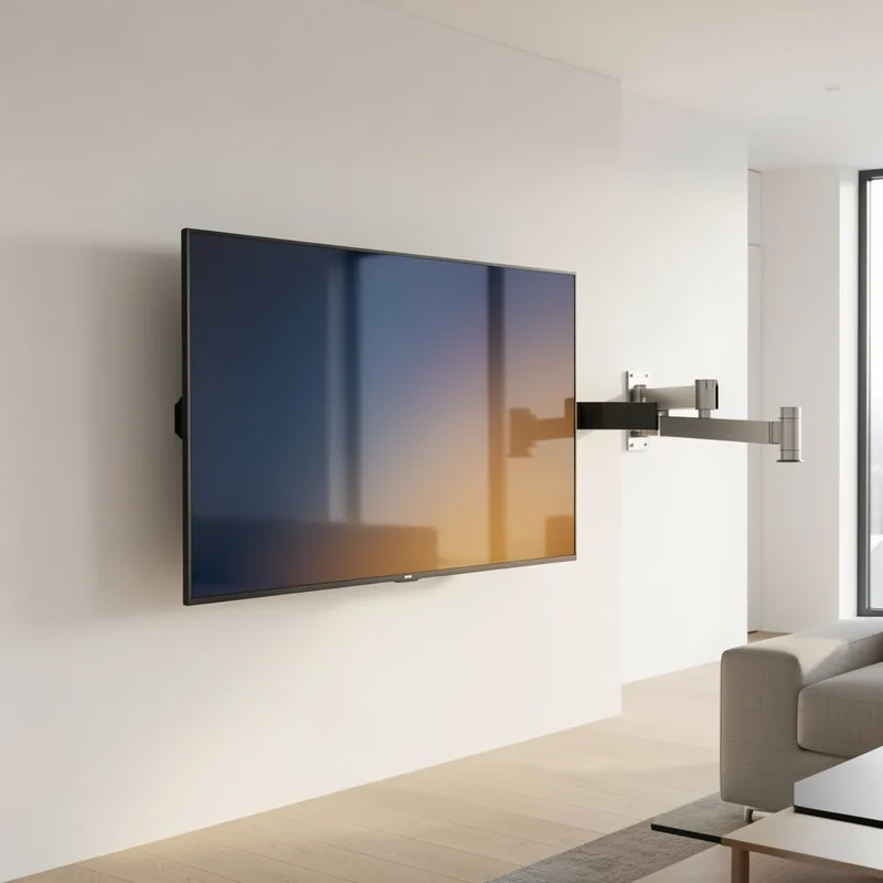 Support mural TV 65 pouces : guide complet 2026